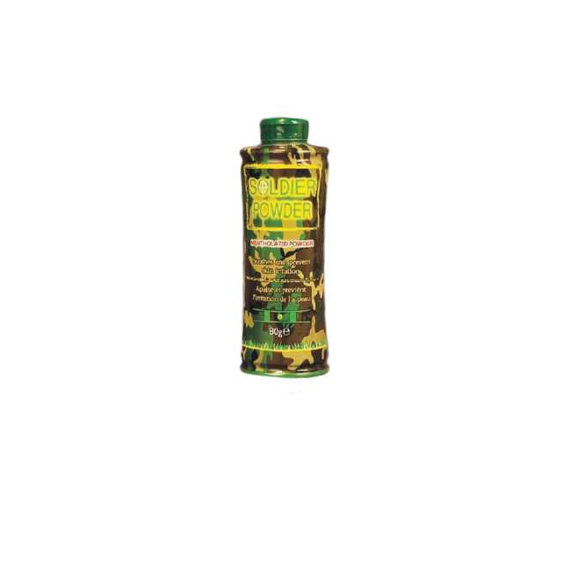 Ghandour Cosmetics Soldier Mentholated Powder 80g