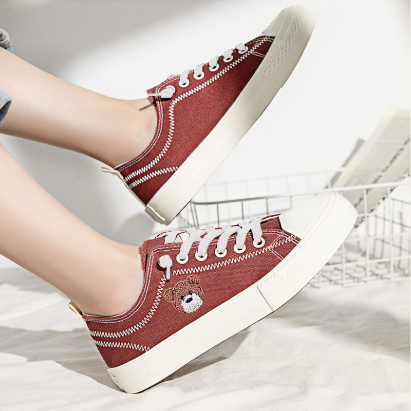 686 Women's Spring/Autumn New Lightweight Canvas Shoes Versatile Breathable Single Shoes