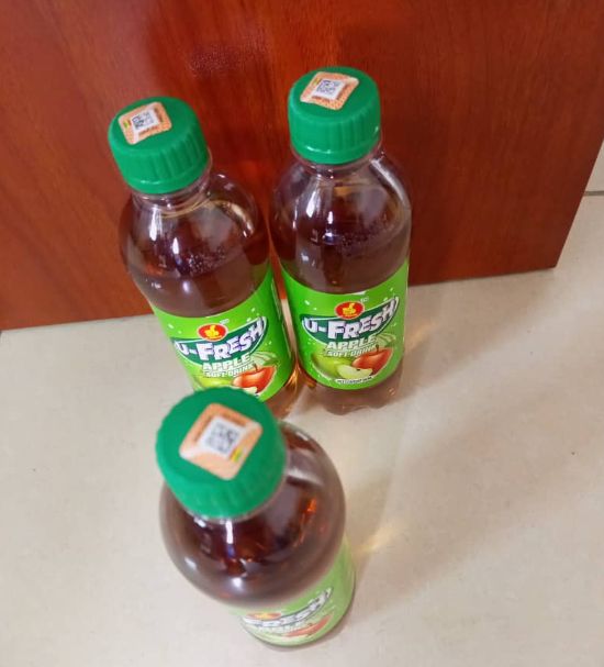 U-Fresh Carbonated ALL Flavors Soft Drink 350ml