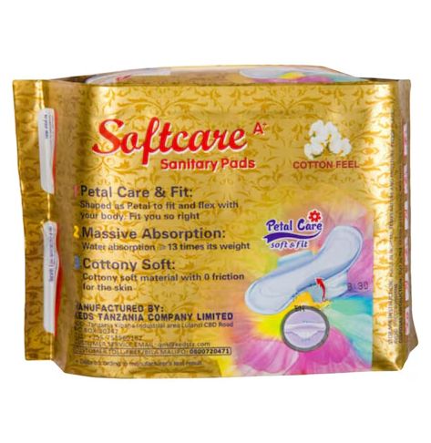 Softcare Sanitary Pads Petal Care for your sensitive days 6 heavy+6normal