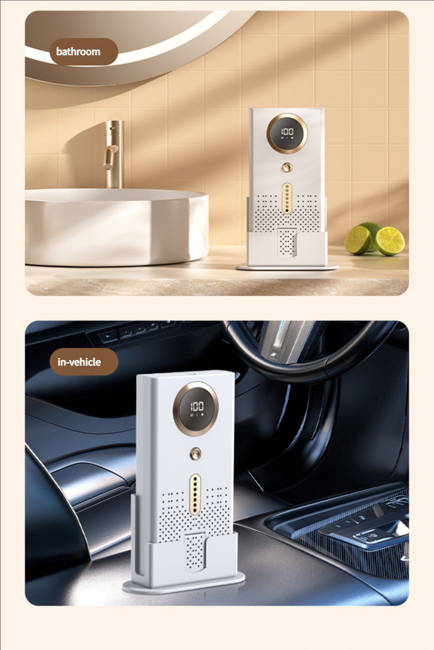 Cross border air purifier, household bedroom deodorizer, refrigerator, freshness preservation, car toilet, aromatherapy, ozone deodorizer