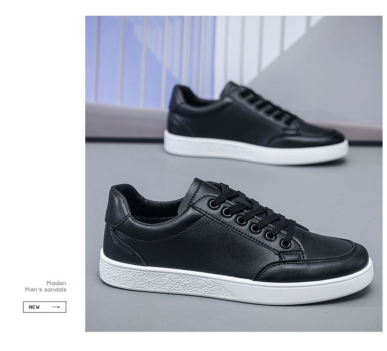 2024 autumn new men's shoes street board shoes Male Korean version student men's small white shoes Fashion casual shoes Fashion shoes G138