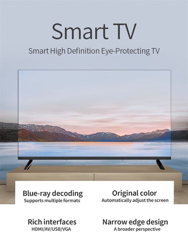 32 inch LED TV DVB-T2 digital receiver+USB playback lightning protection circuit board