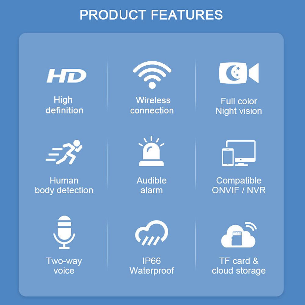 VRT-XC20-HD-4G Smart Security Cameras Wireless Outdoor, 3MP HD Outdoor Camera Wireless 2.5inch 4G-LTE 355 View Pan Tilt Security Cameras with Real-time Motion Detection, Siren, Two-Way Audio