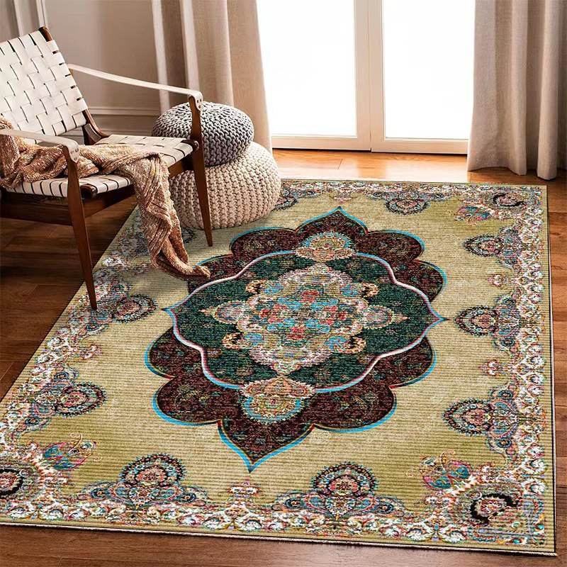 Carpet, living room, dirt resistant, dust proof, sofa blanket, non slip, easy to clean, decorative, floor mat,Crystal velvet carpet