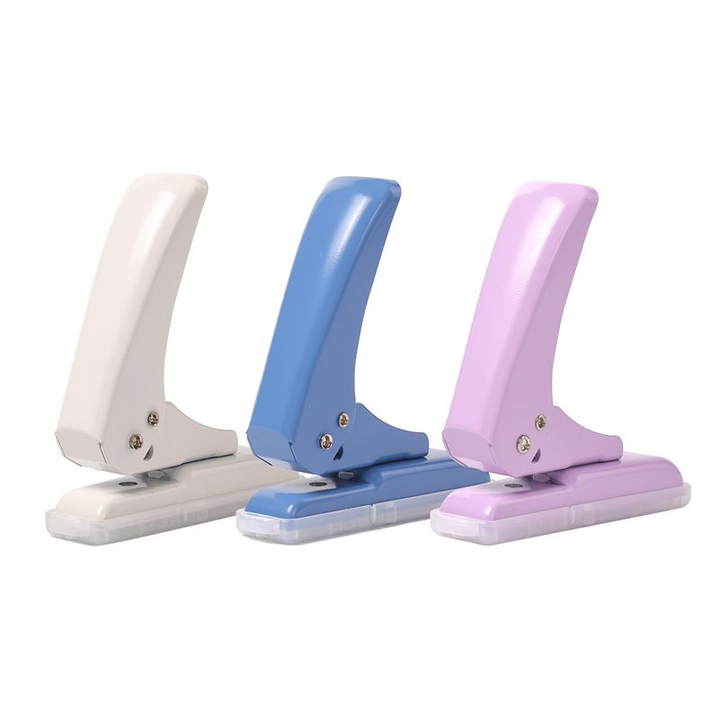 Single hole puncher 6mm round hole 40 pages loose-leaf paper punch