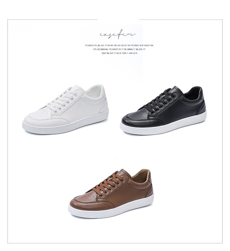 2024 autumn new men's shoes street board shoes Male Korean version student men's small white shoes Fashion casual shoes Fashion shoes G138