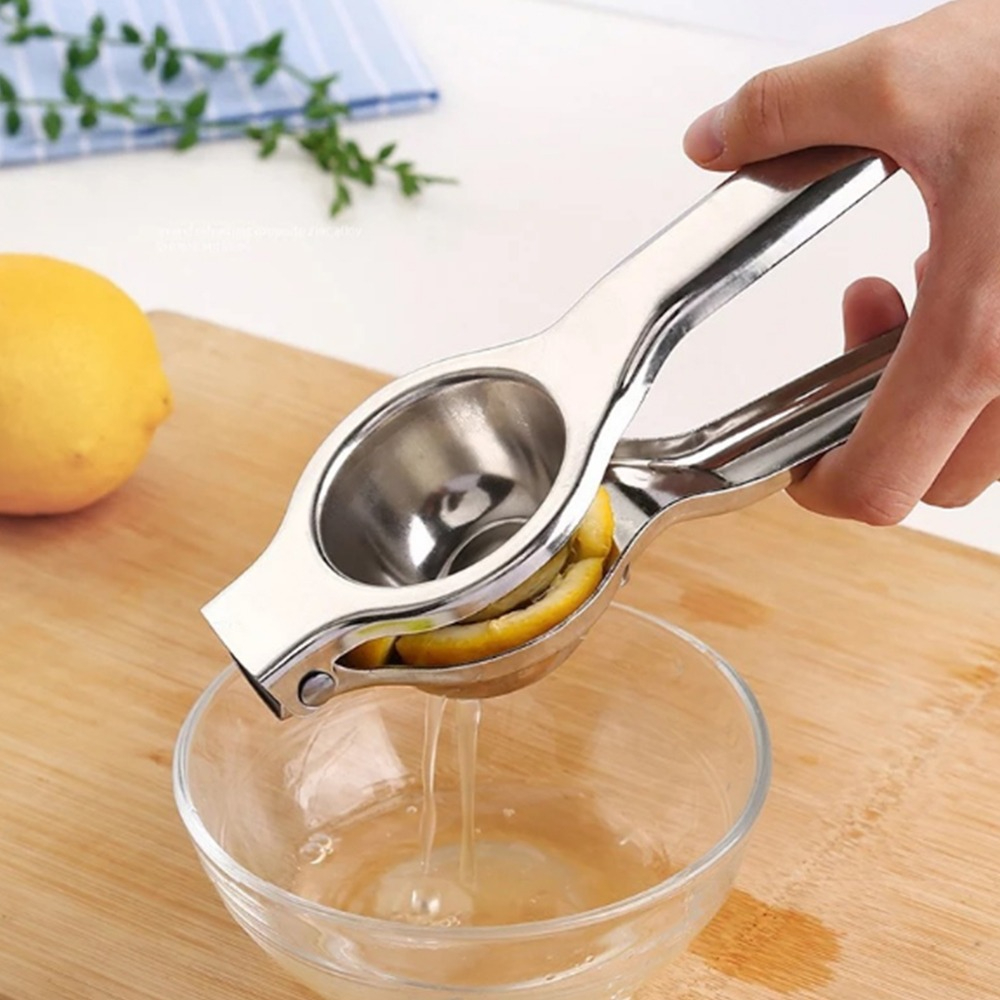 yd5324654 Stainless Steel Lemon Fruits Squeezer Orange Hand Manual Juicer Kitchen Tools Lemon Juicer Orange Queezer Juice Fruit Pressing