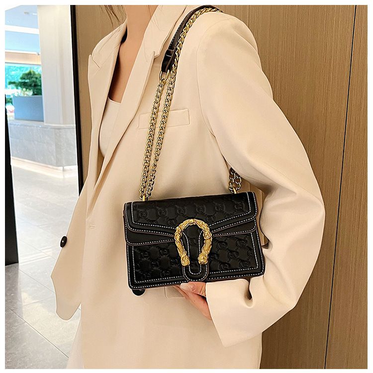 New women's bag chain bag small square bag senior sense with all the shoulder crossbody bag fashion bag FM-6005