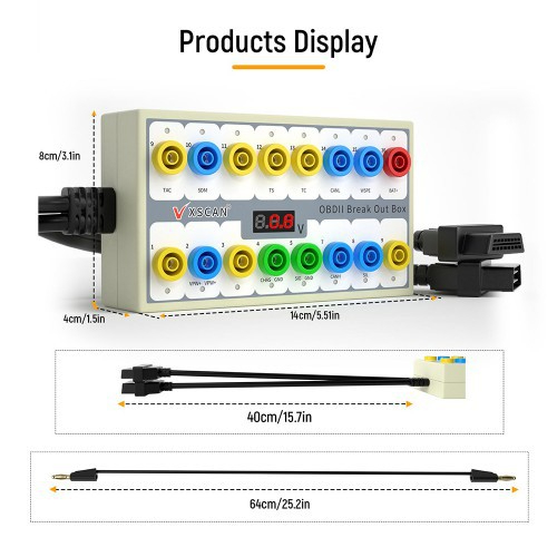 OBDII Protocol Detector Automotive ECU Programming OBD2 Protocol Detector Junction Box