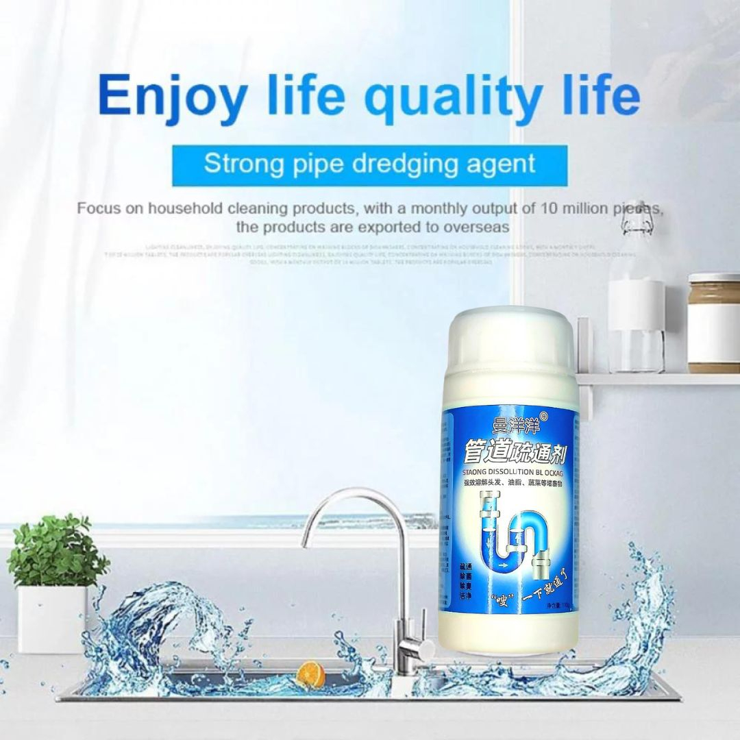 Drain Clog Remover Sink Drain Cleaner Pipe Dredge Powder Kitchen Toilet Pipeline Cleaning 