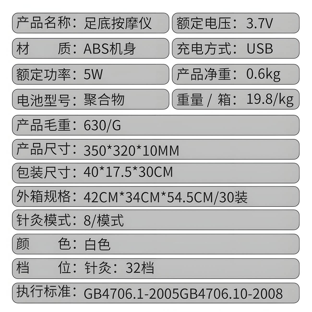New EMS Foot Massage Foot Pad Foot Massager Pulse Foot Massager Microcurrent Foot Physiotherapy