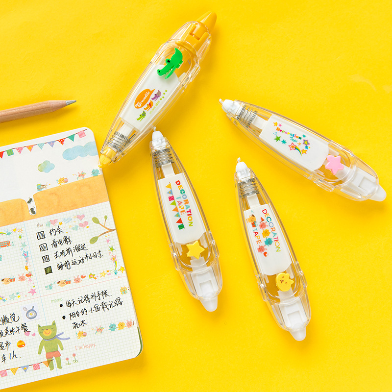 5050 Lace Correction Tape Korea Cute Diy Diary Girl with 21 Floral Handbook Embellishments Tape