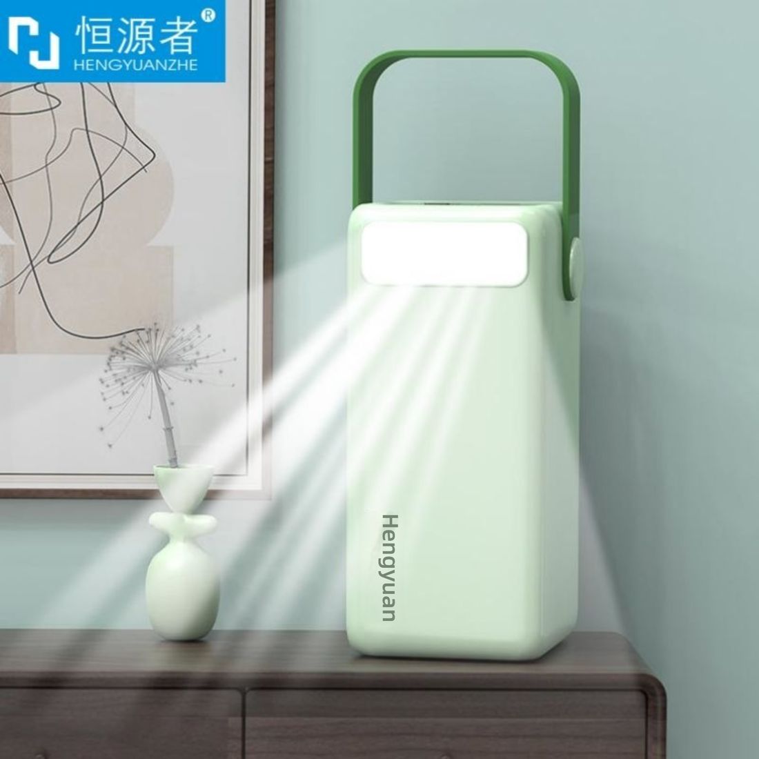 60000mAh two-way fast charging power bank with camping lightUltra-large capacity outdoor mobile power supply, suitable for live streaming and camping
