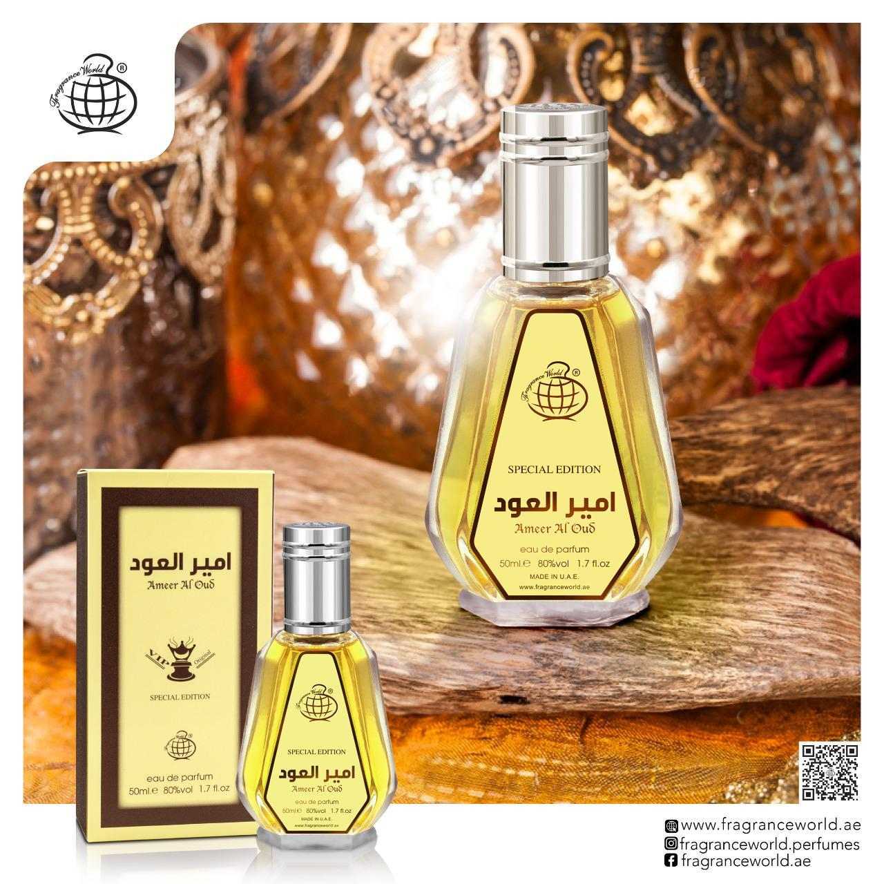 Fragrance World Ameer Al Oud Eau De Perfume - 50ml