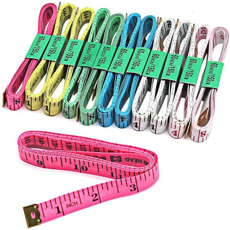 3pcs 1.5M Body Measuring Ruler Sewing Tailor Tape Measure Sewing Soft Ruler Meter Measuring Tape