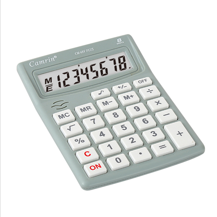 CM-68V PLUS 8 Digits Electronic Calculator Large Screen Desktop Calculators Home Office School Study Calculators Financial Accounting Tools
