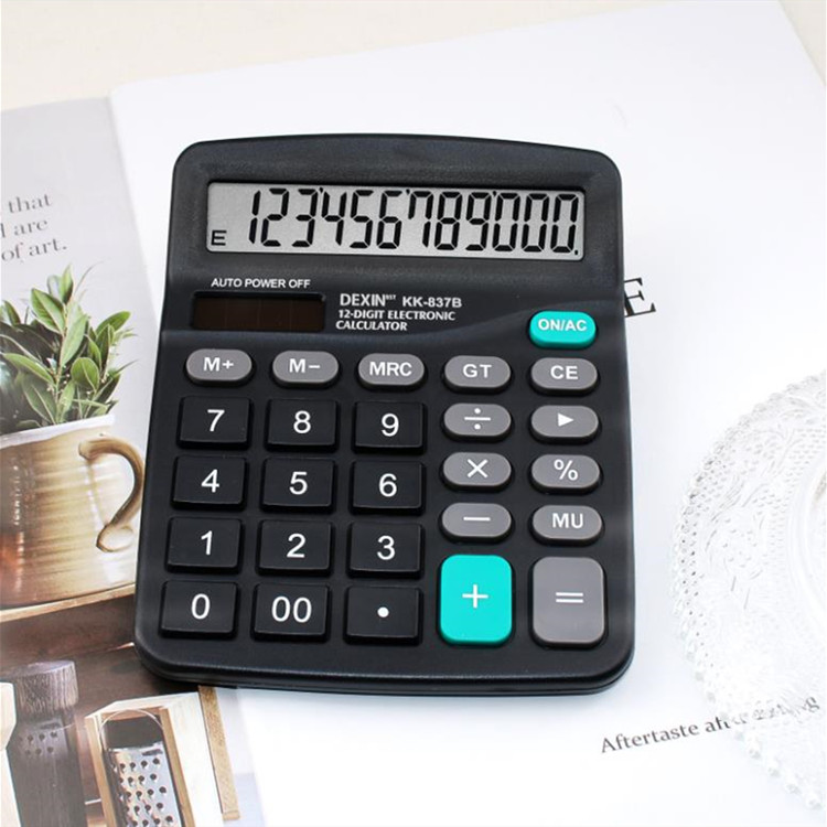 Desktop calculator 12 digits for office finance