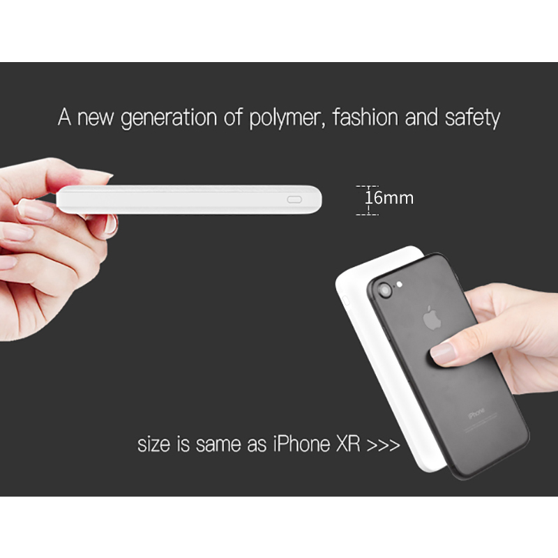 IPRO PB10 Powerbank Mobile Phone Charger Ultra Compact Charger Power Bank 10000mAh Dual Output Port with LED External Battery PowerBank
