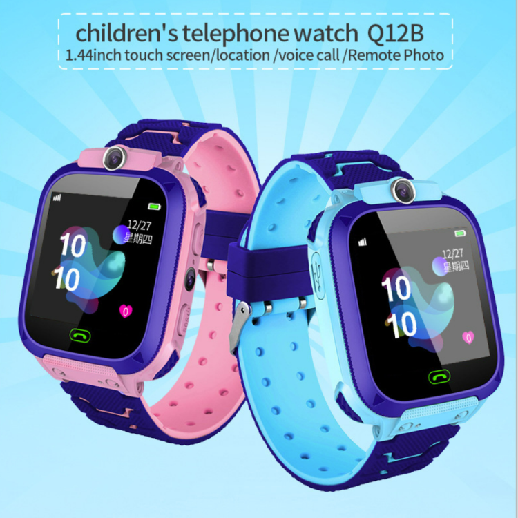 Q12 Children's Smart Watch SOS Phone Watch Smartwatch For Kids Photo Waterproof  Kids Gift For IOS Android