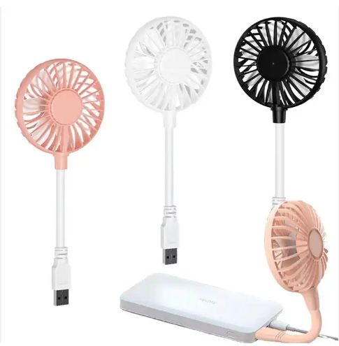  Adjustable Portable Hand Held USB Mini Flexible Emergency Cool Fans With Brushless Motor For Laptop Power Bank