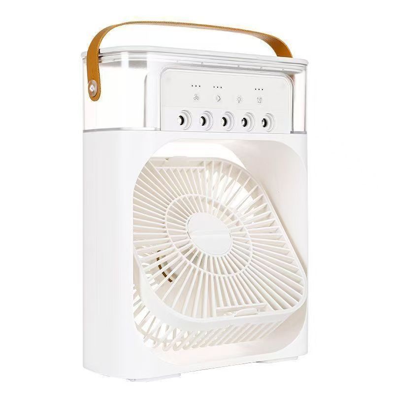 Super cooling desktop small fan spray humidification cooling Shenqi air cooler dormitory small USB plug-in fan