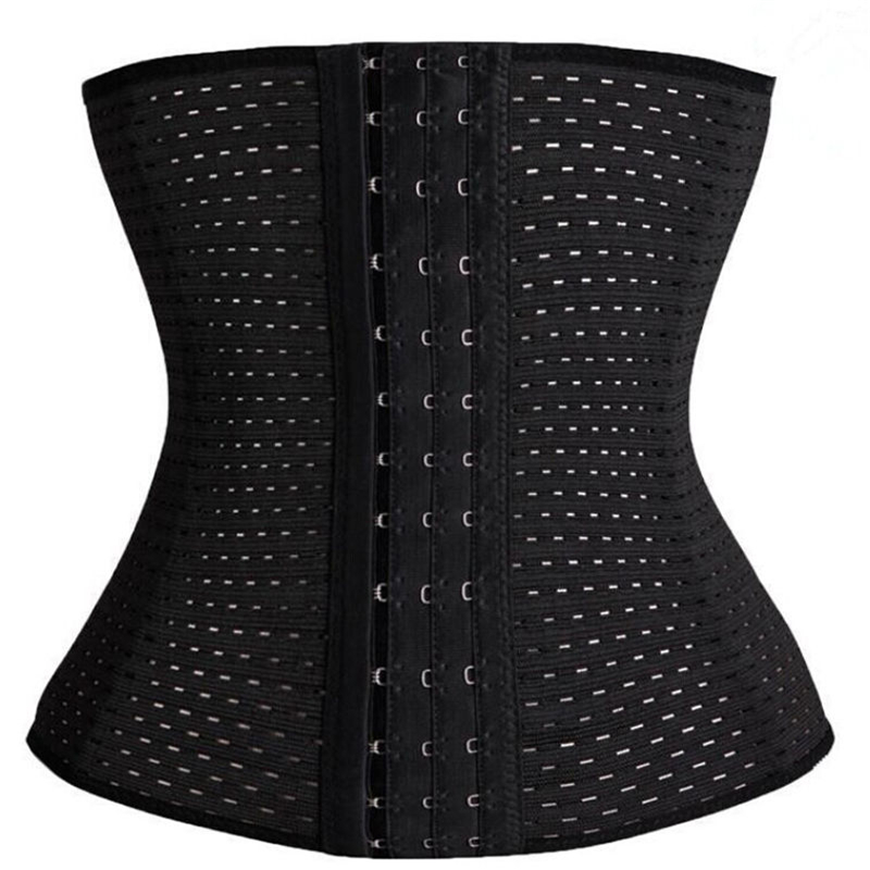 2021 New Women Waist Trainer Latex Cincher Girdles Shapewear Slimming Belt Body Shaper Fitness Corset Sheath Plus Size