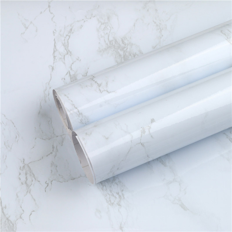 60x100cm Self Adhesive Marble Wallpaper Peel And Stick Waterproof Bathroom Kitchen Cabinets Desktop Stickers Home Decor Film