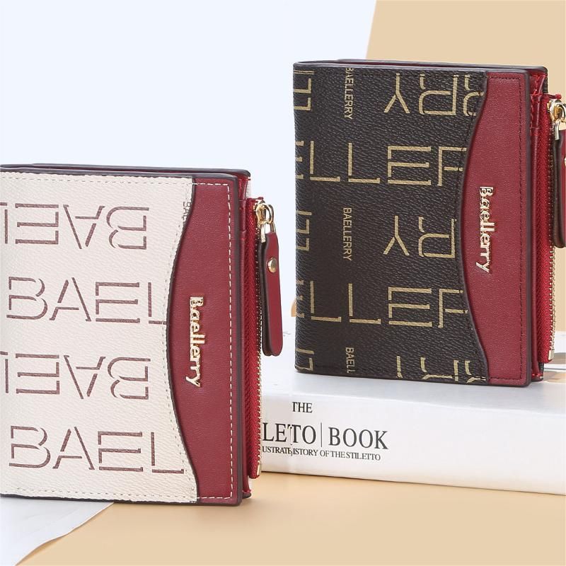 2505 Women's New Letter Mini Wallet Multi-Card Wallet