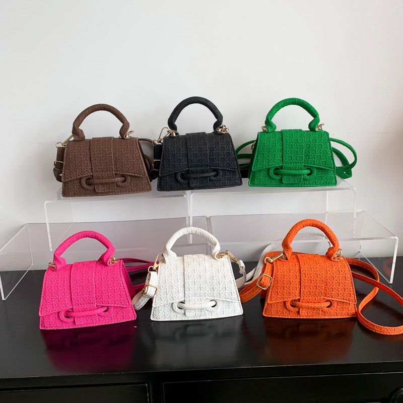 Women's Bag 2024 summer new small square handbag This year popular casual shoulder crossbody bag 8559