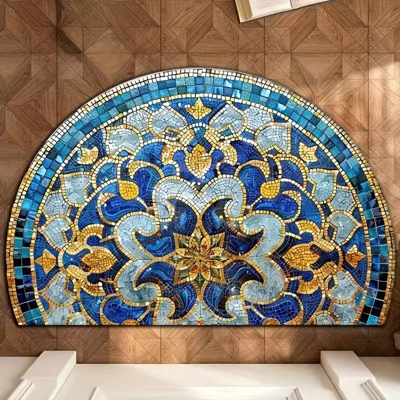 60*90cm,50*80cm,40*60cm Crystal velvet door mat, non slip floor mat when entering, bathroom absorbent and wear-resistant foot mat CRRSHOP free shipping carpet