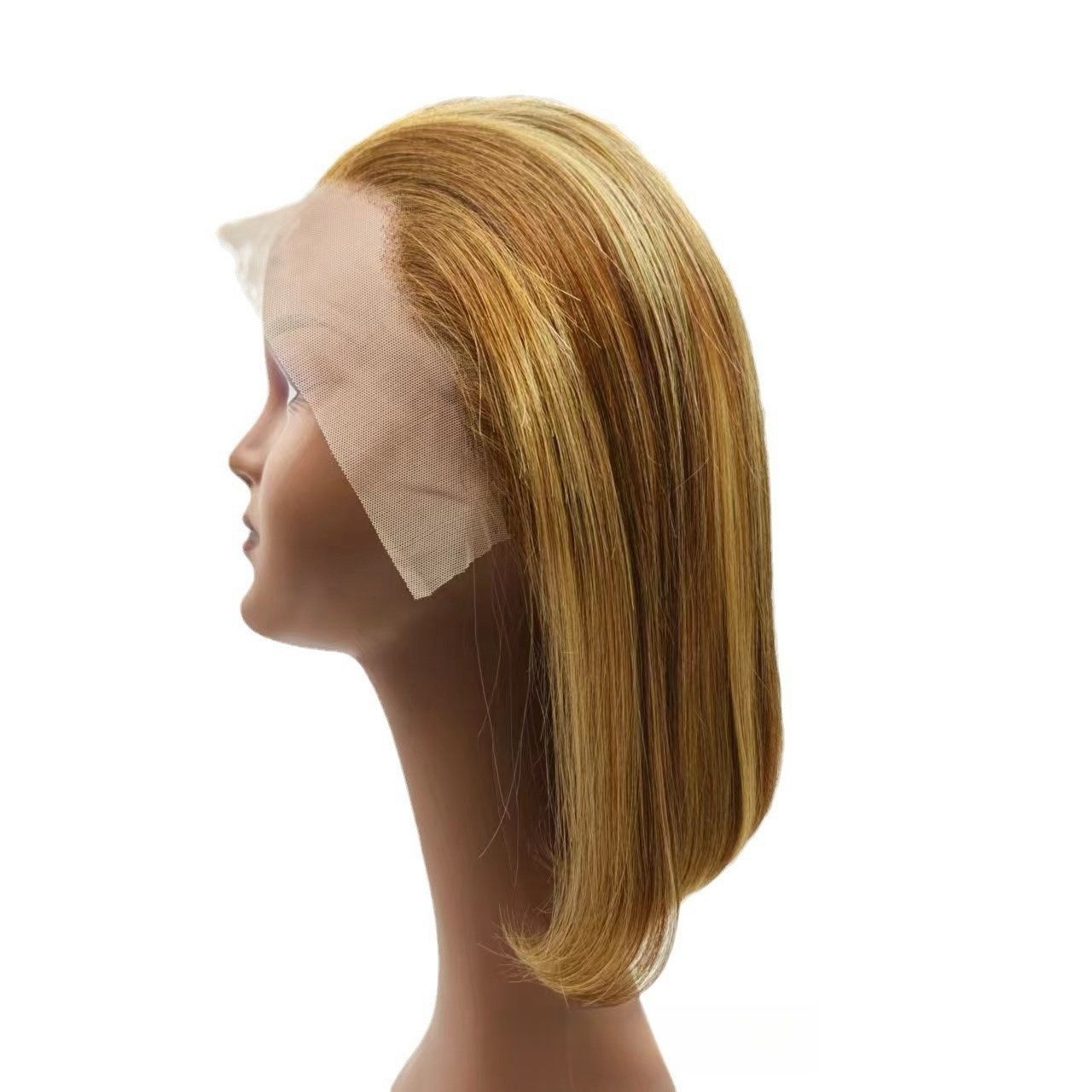 Cheap Raw Brazilian Virgin Hair Ombre 4/27 Highlight Short Bob Wig For Black Women Hd Lace Frontal Wig Human Hair Lace Front Wig