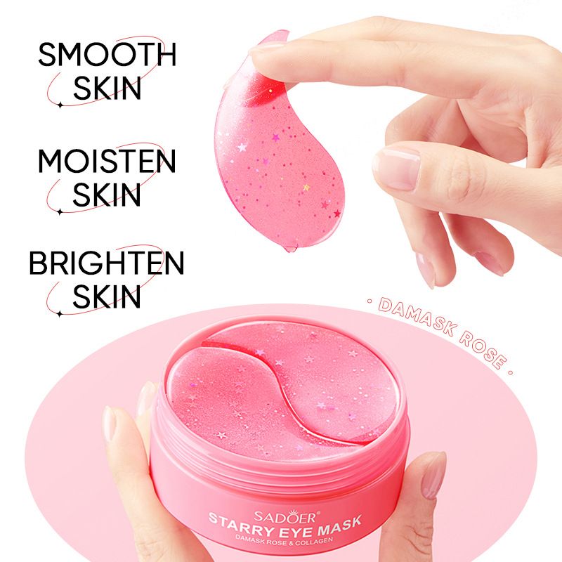 Rose Starry Sky Eye Mask Hydrating Eye Care Eye Mask