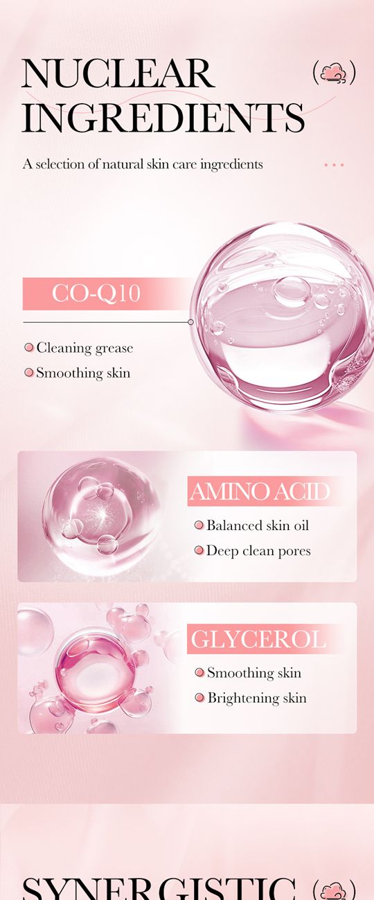 SADOER Coenzyme Q10 Amino Acid Cleansing Mousse Cleansing Foam Cleanser