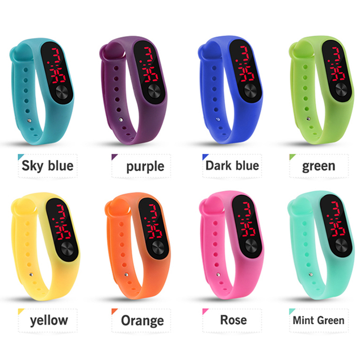 2022 LED Smart Watches Suit for Men and Women Universal Kids Smart Wristwatch Watch Sport Watch Casual Silicone For Kids Watches Wristwatch Bracelet