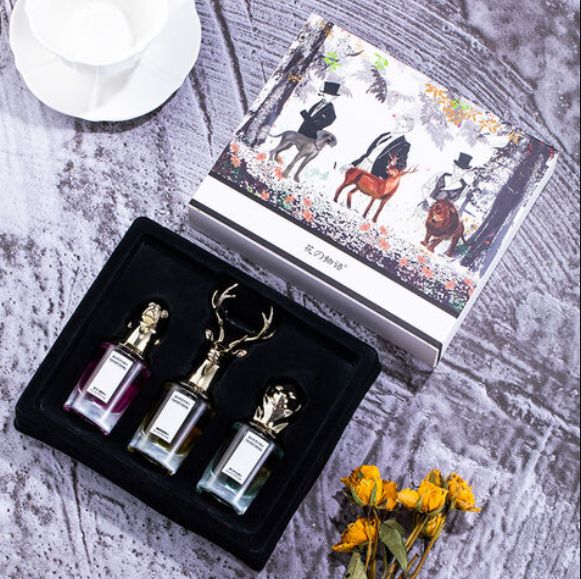 25ml 3pcs Private Label Luxury Floral Long lasting Fragrance Spray Long Lasting Perfume Gift Set For Women