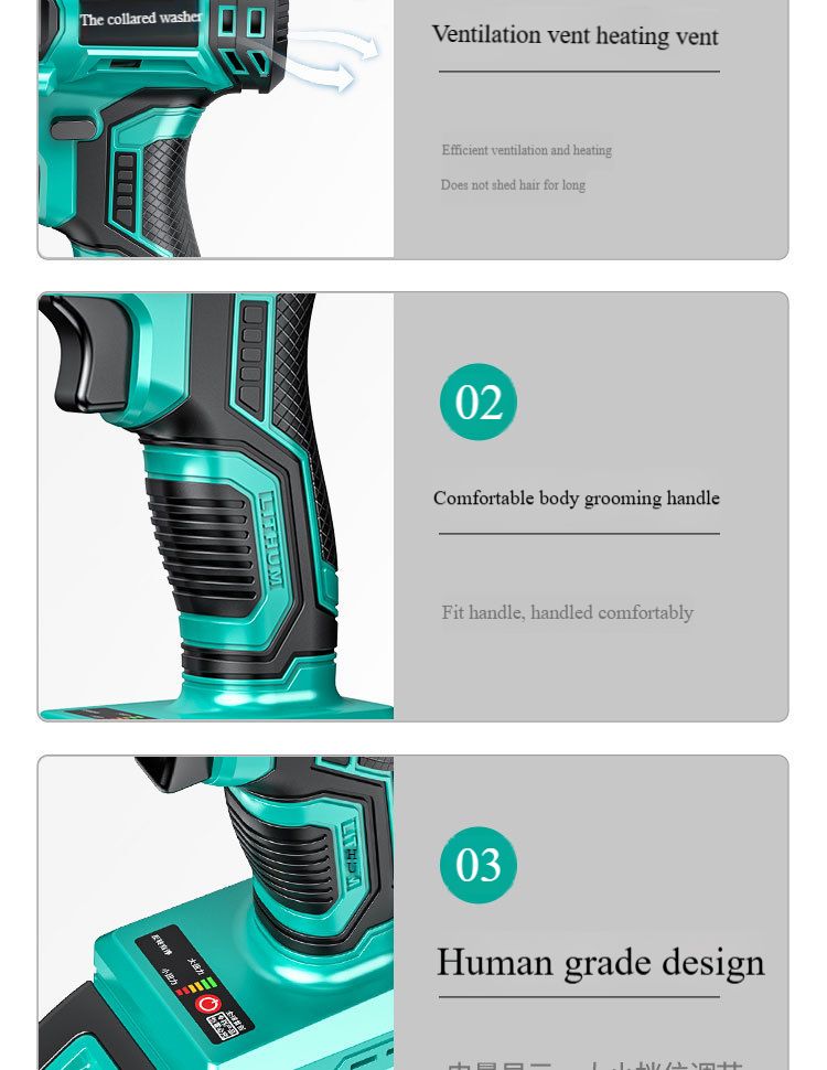Electric wrench large torque multi-function brushless rechargeable impact lithium battery rack worker air cannon universal Dayi model
