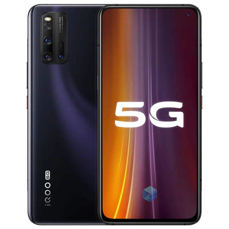 【Lowest Price Online】Vivo iQOO 3 I1928 Qualcomm SM8250 Snapdragon 865 5G Dual SIM Gsm Unlocked Phone - 128GB