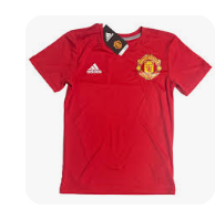 Manchester United Red Regular Size T-Shirts for Men