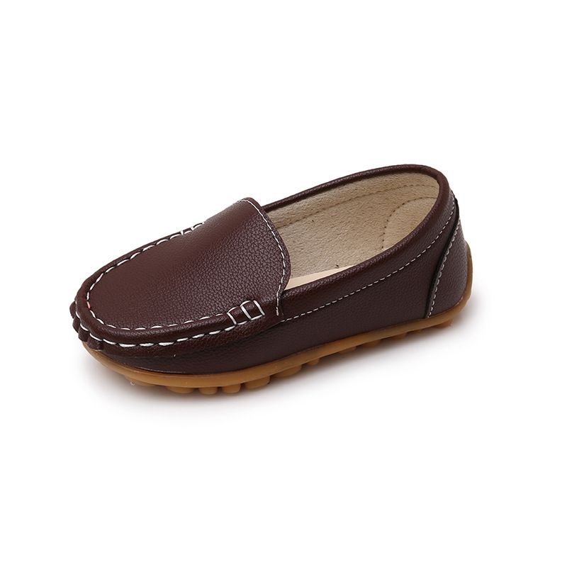 Loafer Kid Unisex Children's Casual Versatile Small Leather Shoes