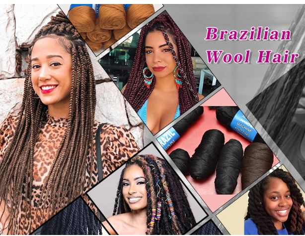 Crochet Braids Brazilian Wool Hairstyles Images Gorgeous Braided 13440 |  Hot Sex Picture