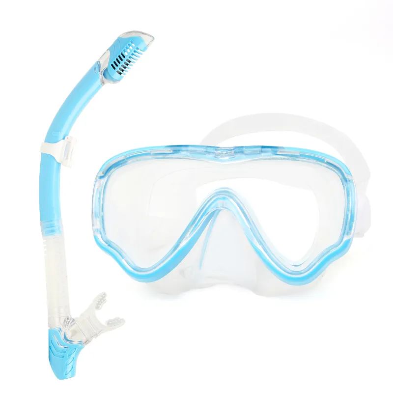 AUNONT Spearfishing Mask Snorkel Set Diving Equipment Swim Mask Snorkel Swimming Diving Set Water Sports New Swimming Gear