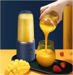  400ml 40W Mini Portable Rechargeable Electric Fruit Smoothie Juicer Blender