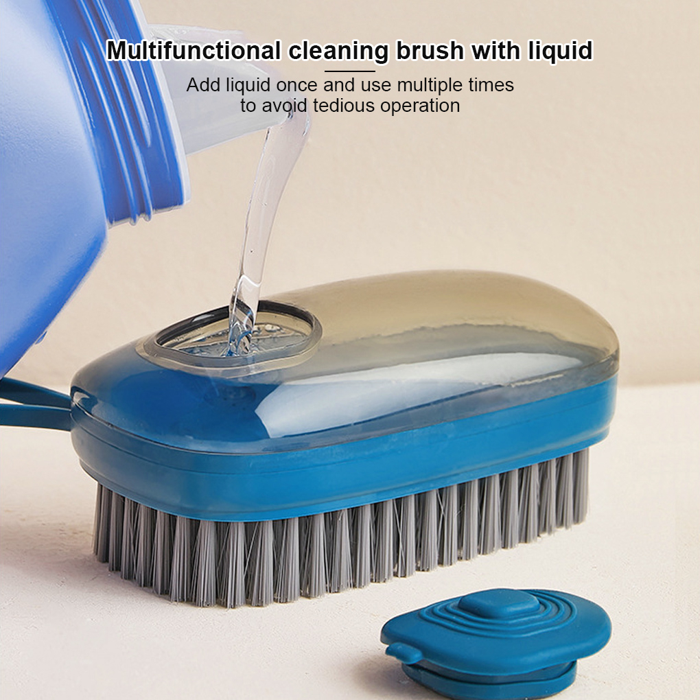 Shoes Brush Plastic Dispensing Clothes Cleaning Brush Household Laundry Washing Tool Household Clean Brush
