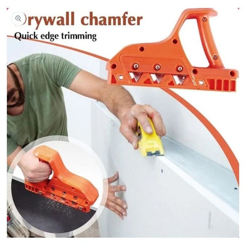 Multi angle angle angle planer for precise chamfering of gypsum board, with dual selection of angles of 90/120 and high hardness