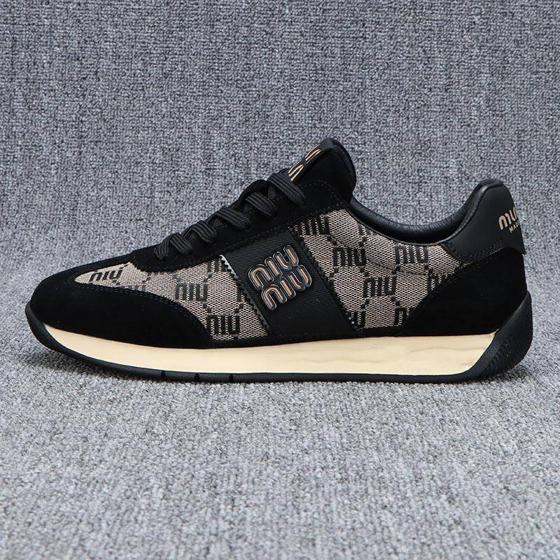 Men's Student School Sneakers, Cross-Border Trendy Color-Block Casual Shoes, Versatile Men's Casual Shoes

