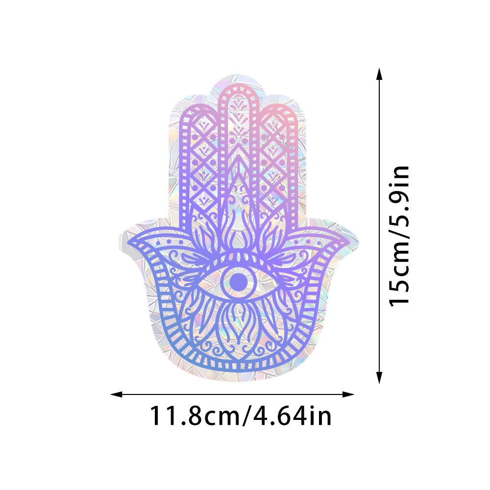 Amazon New Plant, Flower, Animal and Sunlight Catcher Static Glass Sticker - Bird - proof Glass Sticker