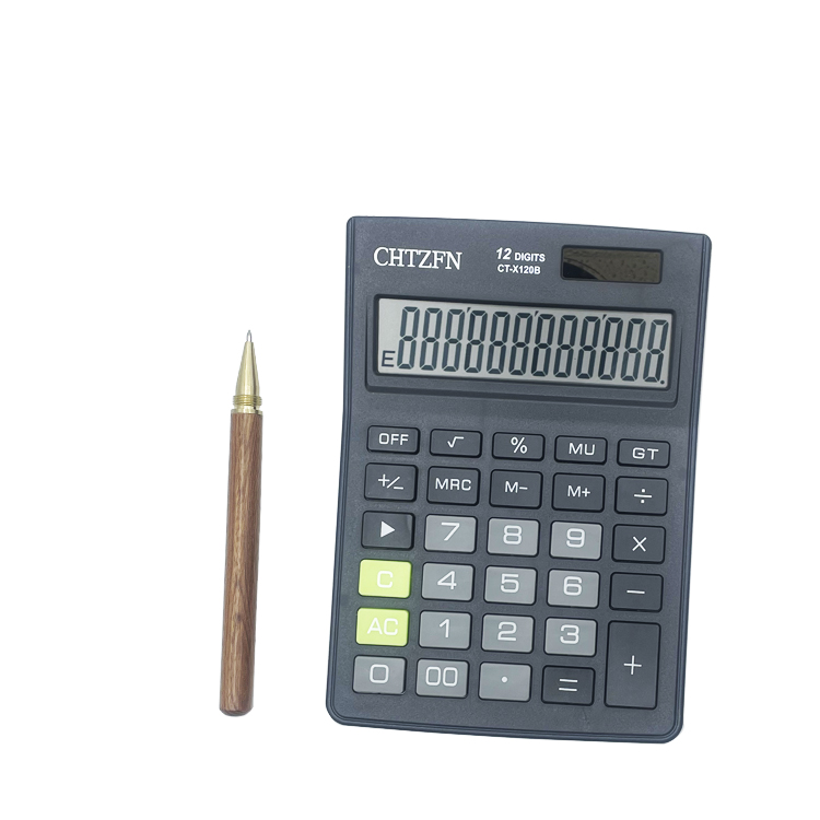 Professional Scientific Calculator LCD Display 12 Digits Electronic Calculator Multifunction Office Tool CT-X120B