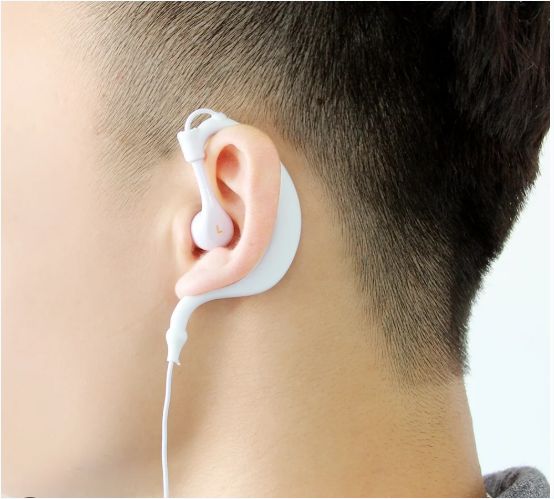 Wired Headphone Ear Hook Waterproof Stereo Headset