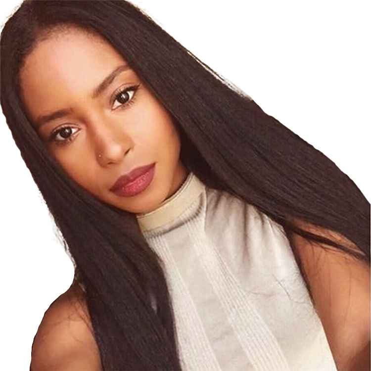 NANO Wigs Long Synthetic Wig Middle Parting Natural Hairpiece Heat Resistant Fiber Cosplay Wig Dark Brown